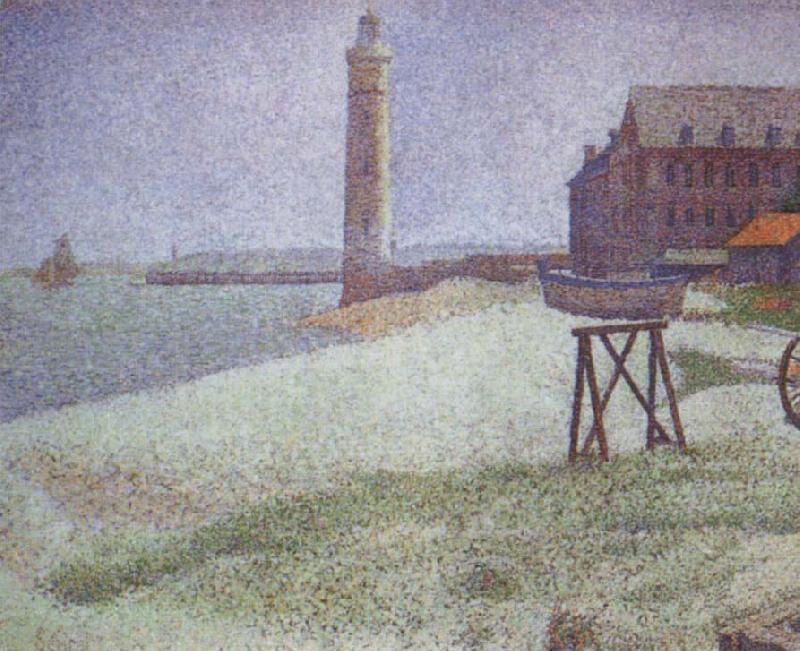 Georges Seurat The Lighthouse at Honfleur oil painting picture